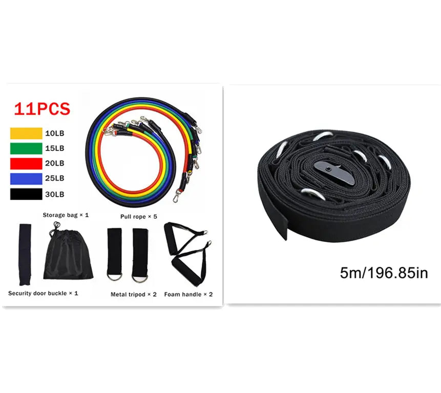 Fitness Rally Elastic Rope Resistance Band Nestora