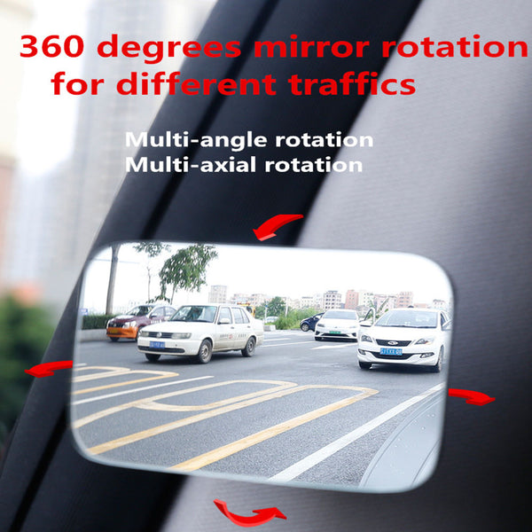 Nestora Car Blind Spot Mirror – Small Round Wide Angle Rear Wheel Safety Mirror