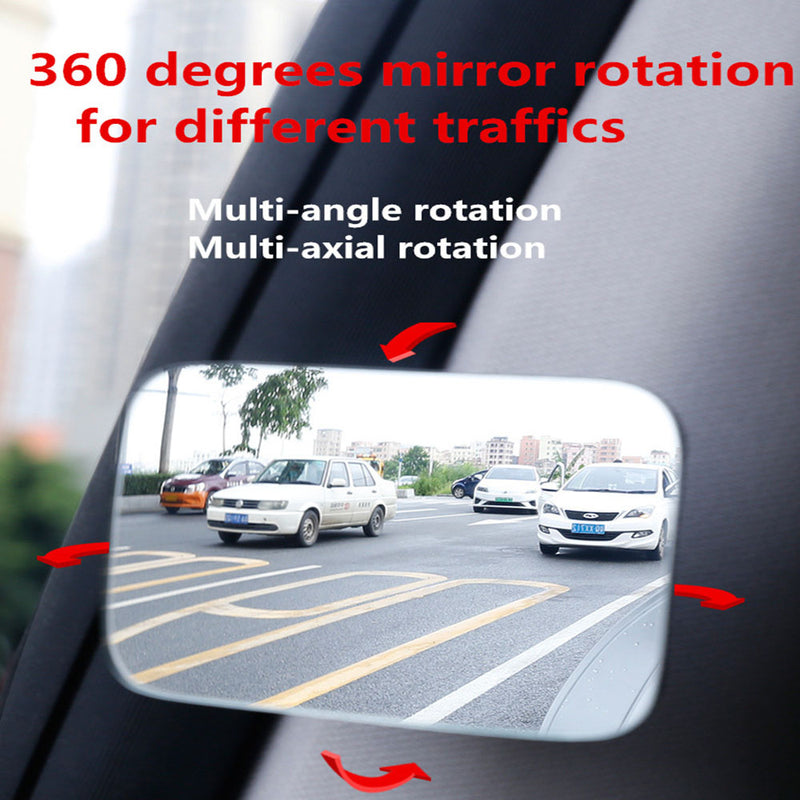 Nestora Car Blind Spot Mirror – Small Round Wide Angle Rear Wheel Safety Mirror