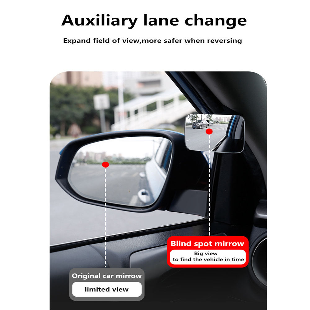 Nestora Car Blind Spot Mirror – Small Round Wide Angle Rear Wheel Safety Mirror