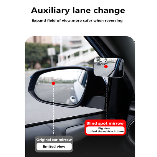Nestora Car Blind Spot Mirror – Small Round Wide Angle Rear Wheel Safety Mirror