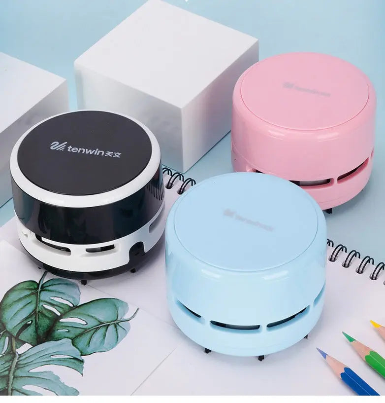 Electric Mini Vacuum Cleaner – Portable Desktop & Keyboard Dust Cleaner for Home, Office & Car Nestora