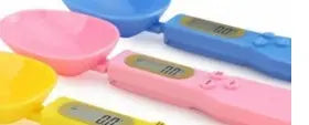 Electronic Kitchen Scale with LCD Display, Digital Weight Measuring Spoon, Mini Digital Spoon Scale Kitchen Accessory Tool Nestora