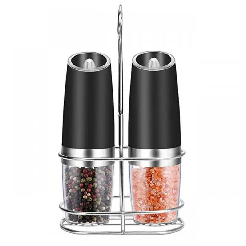 Electric Gravity Pepper Grinder, Adjustable Coarseness Salt Grinder Nestora