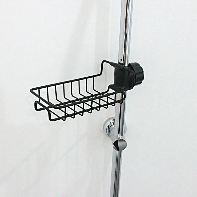 Adjustable Sink Drain Rack Sponge Storage Faucet Holder Soap Drainer Shelf Basket Organizer Kitchen Bathroom Accessories Nestora