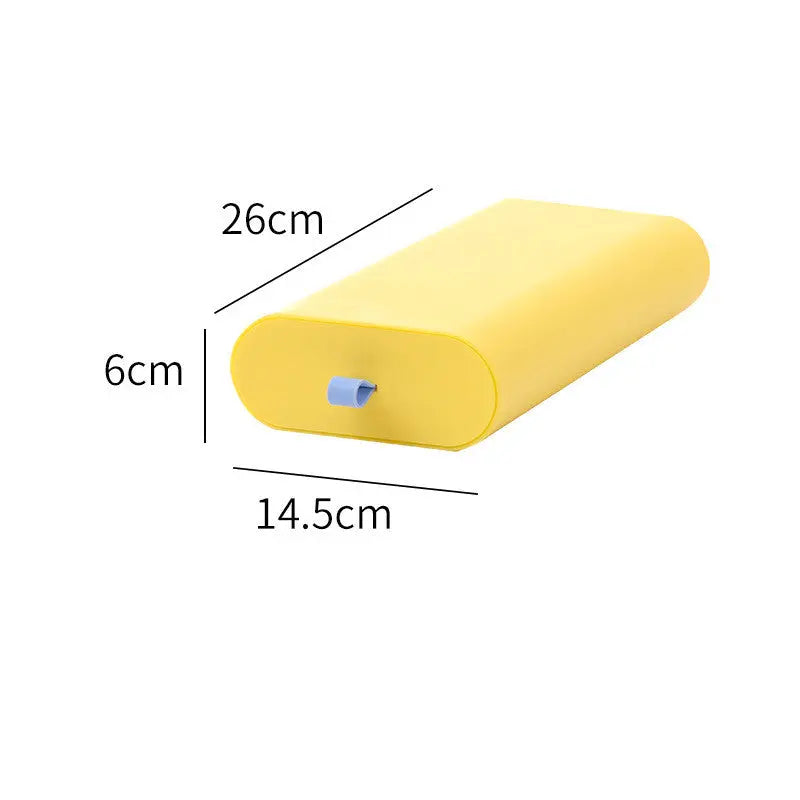 Pasteable Pencil Tray Under-Desk Drawer Organizer Table Storage Box Office Organizer Hidden Under-Drawer Storage Box Nestora