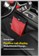 Nestora LED Car Trash Can Organizer – Auto Door Seat Back Garbage Holder Dustbin