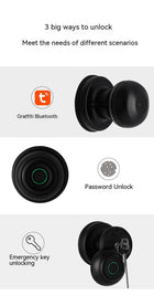 Nestora Smart Fingerprint Door Lock – Keyless Security Entry, Home & Office Use