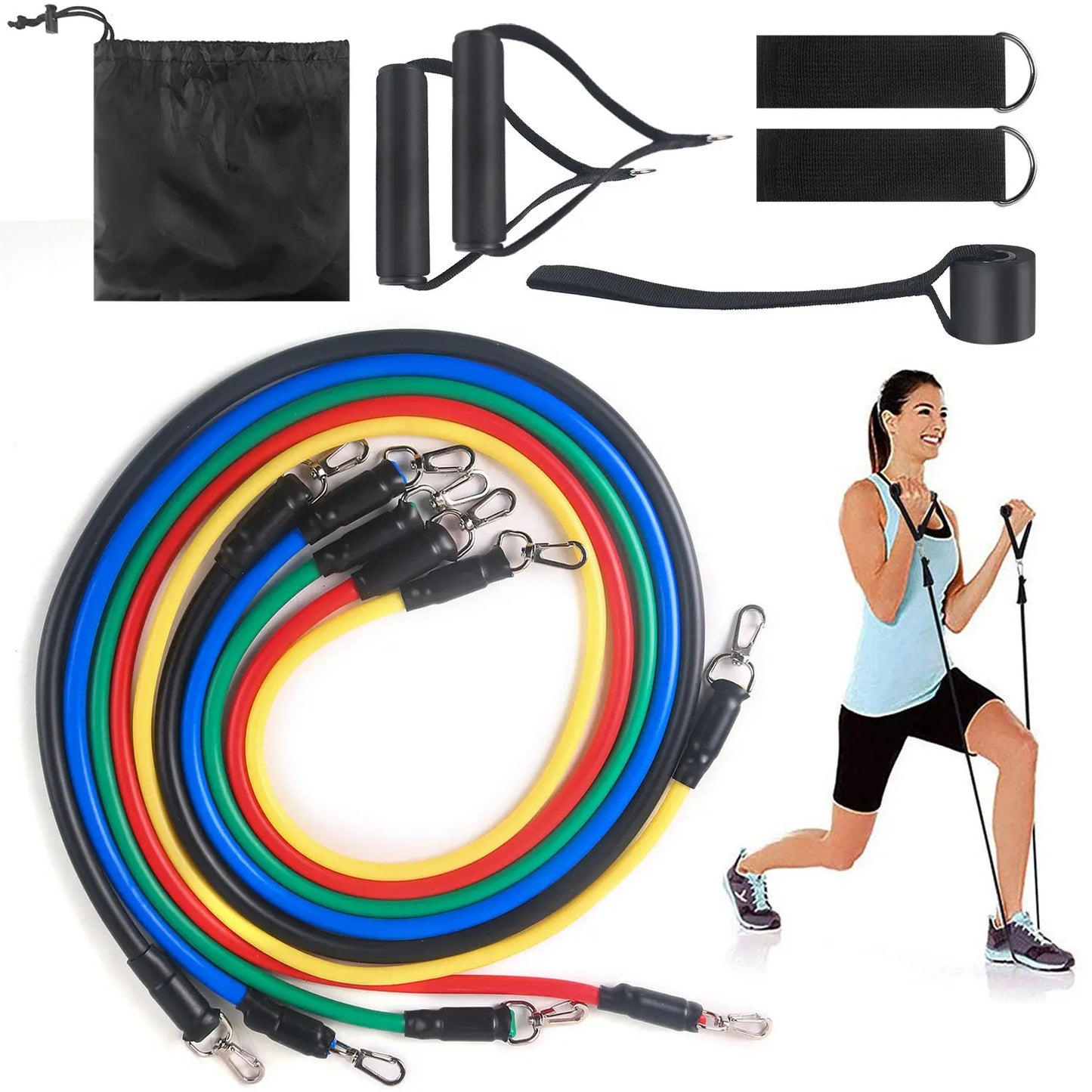 Fitness Rally Elastic Rope Resistance Band Nestora