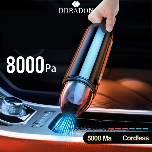 Nestora Wireless Rechargeable Car Vacuum Cleaner – High Power Portable Mini Handheld