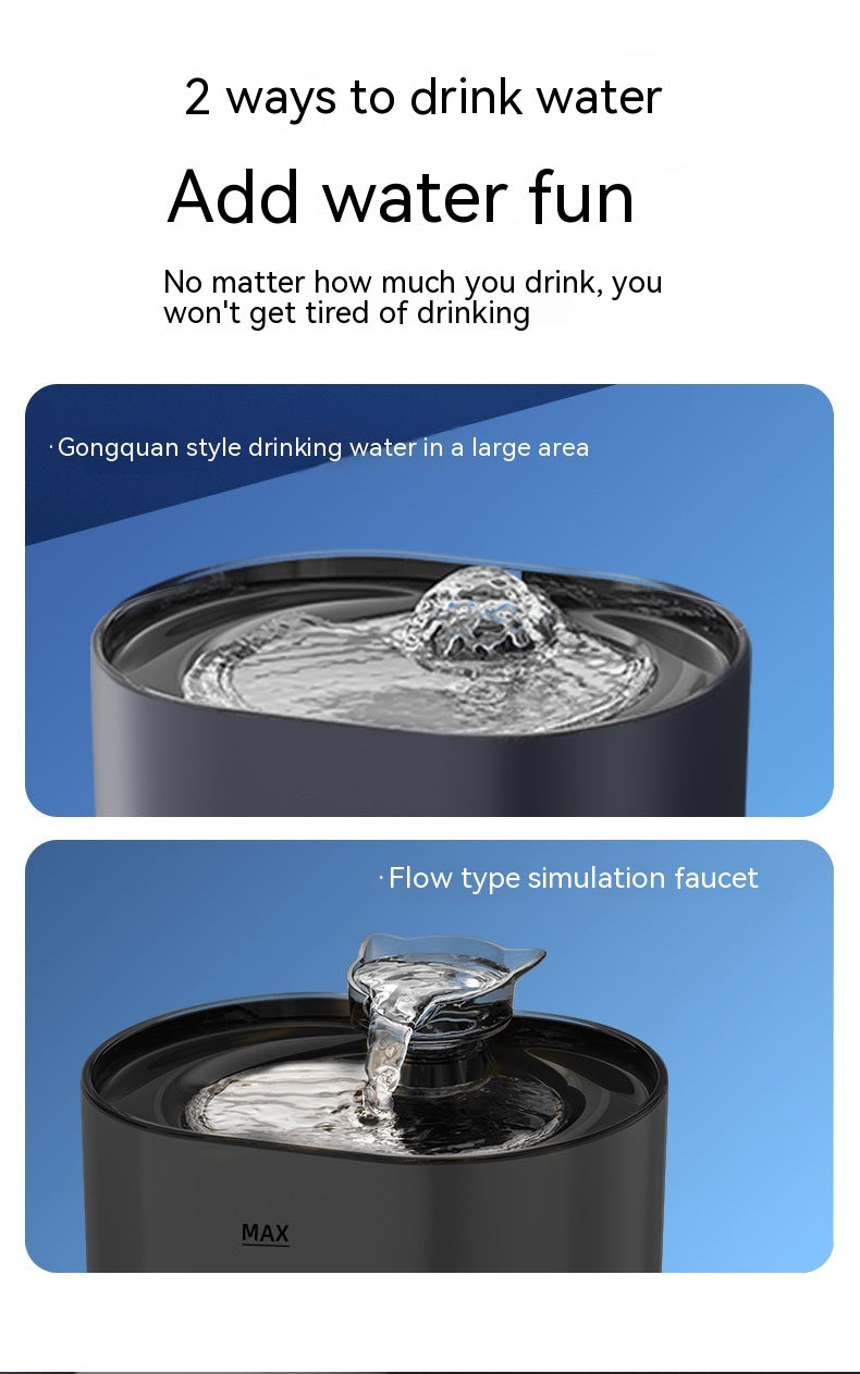 Nestora Cat Automatic Water Dispenser – Circulating Pet Drinking Fountain, Filter