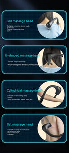 Nestora Mini Wireless Muscle Massager – Portable Handheld Vibration Device for Neck, Shoulder & Back