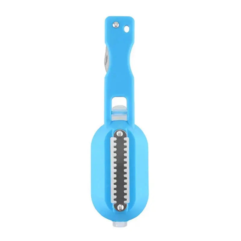 Fish Skin Scraper, Fish Scale Remover, Quick-Release Fish Knife Cleaning Tool, Skin Peeler, Fish Scaler Kitchen Tool Nestora