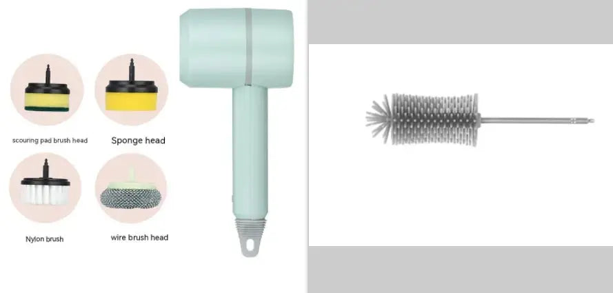 Cordless Electric Spin Cleaning Brush – USB Rechargeable Nestora