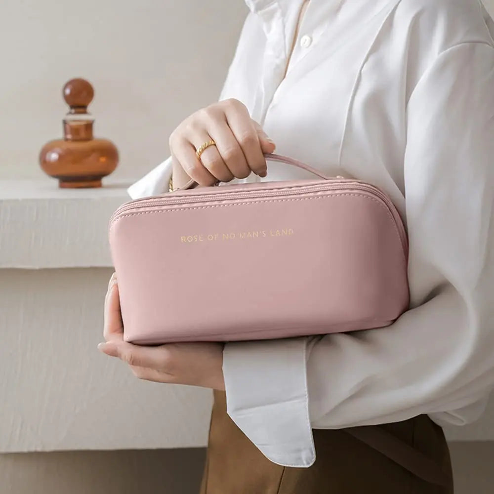 Large-Capacity Multifunction Travel Cosmetic Bag for Women Toiletries Organizer Makeup Storage Case Nestora
