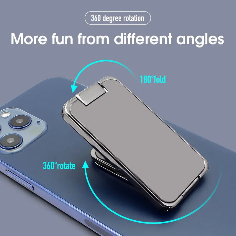 Foldable Mobile Phone Holder Ring Buckle Retractable Desktop Cell Phone Stand Car Magnetic Bracket Office Accessories Nestora