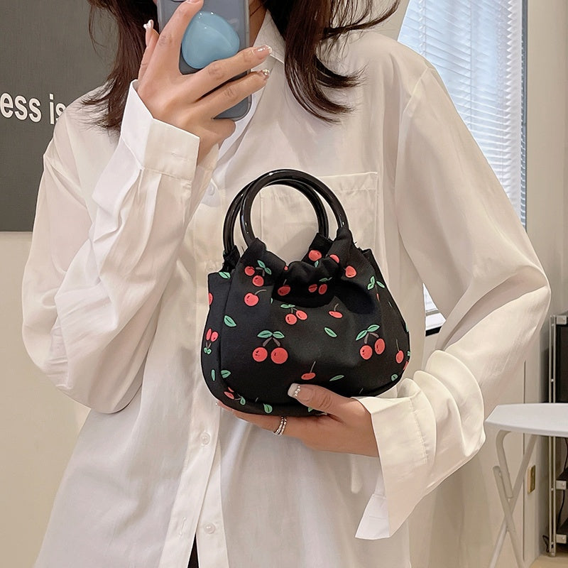 Nestora Women's Mini Round Crossbody Bag – Small Handbag, Trendy Shoulder Bag