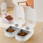 Nestora Automatic Pet Feeder – Smart Timer Food Dispenser, Stainless Bowl Cat Dog
