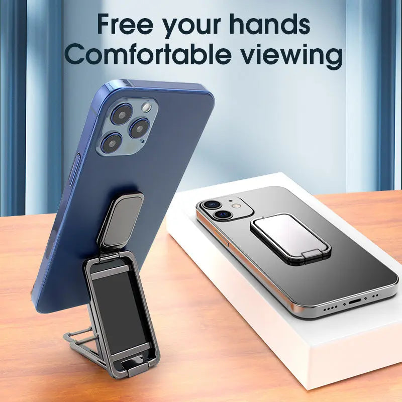 Foldable Mobile Phone Holder Ring Buckle Retractable Desktop Cell Phone Stand Car Magnetic Bracket Office Accessories Nestora