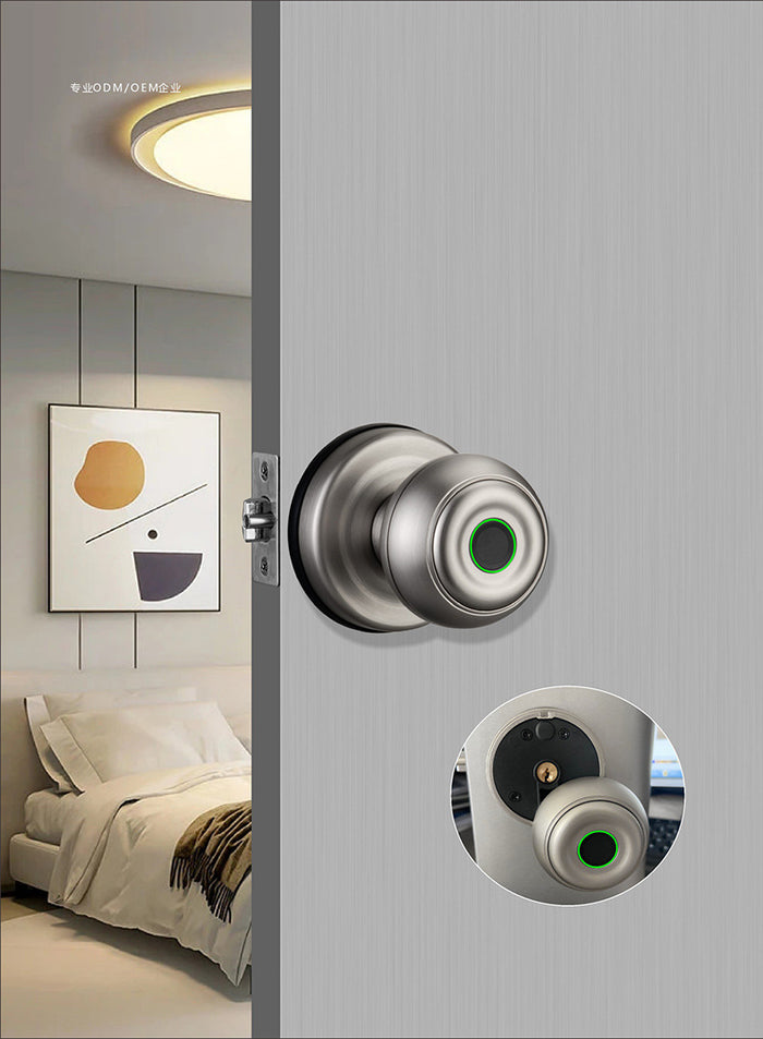 Nestora Smart Fingerprint Door Lock – Keyless Security Entry, Home & Office Use