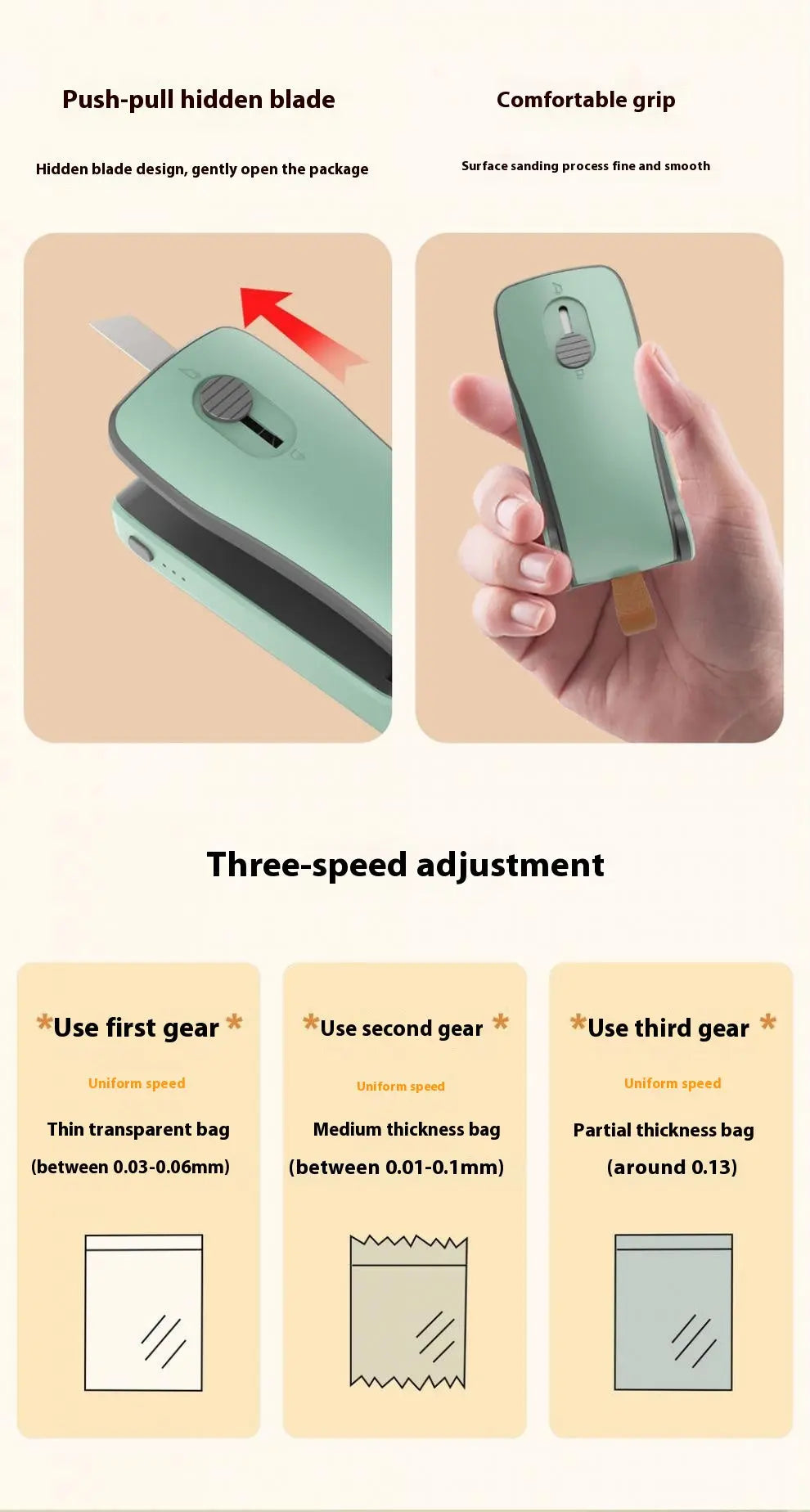 Handheld Portable Mini Sealing Machine Nestora