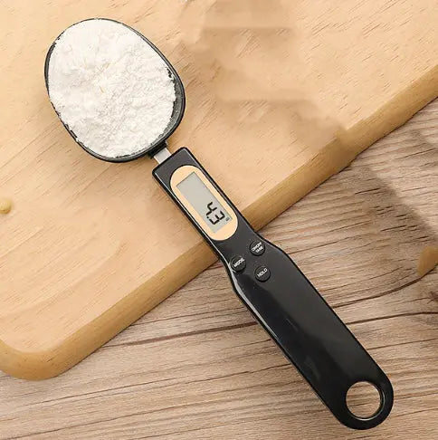 Electronic Kitchen Scale with LCD Display, Digital Weight Measuring Spoon, Mini Digital Spoon Scale Kitchen Accessory Tool Nestora