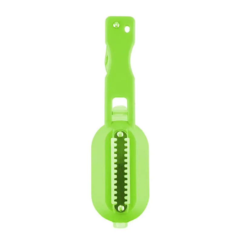 Fish Skin Scraper, Fish Scale Remover, Quick-Release Fish Knife Cleaning Tool, Skin Peeler, Fish Scaler Kitchen Tool Nestora