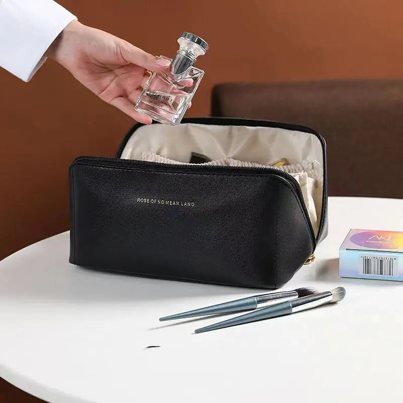 Large-Capacity Multifunction Travel Cosmetic Bag for Women Toiletries Organizer Makeup Storage Case Nestora