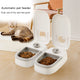 Nestora Automatic Pet Feeder – Smart Timer Food Dispenser, Stainless Bowl Cat Dog