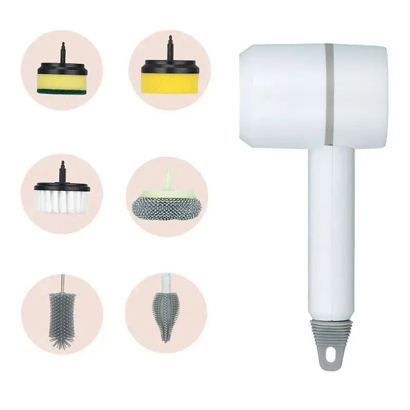 Cordless Electric Spin Cleaning Brush – USB Rechargeable Nestora