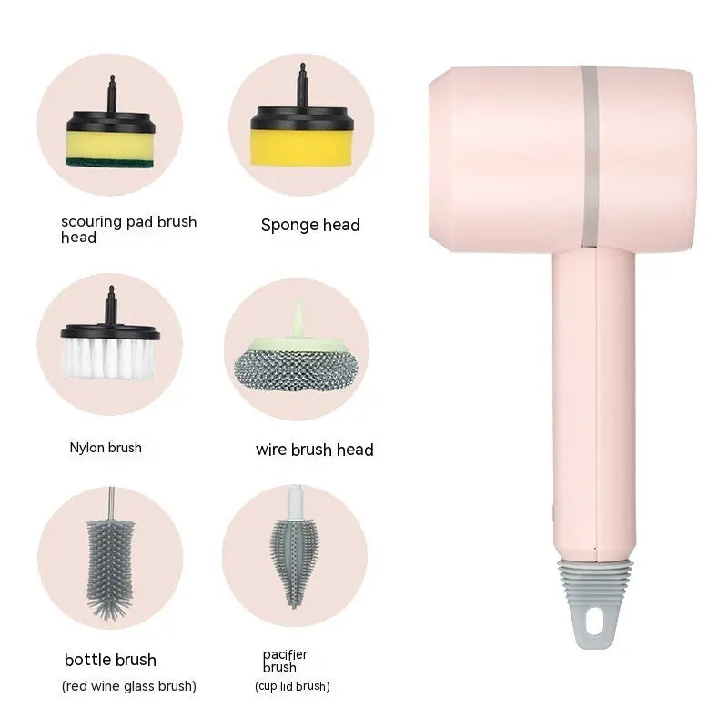 Cordless Electric Spin Cleaning Brush – USB Rechargeable Nestora