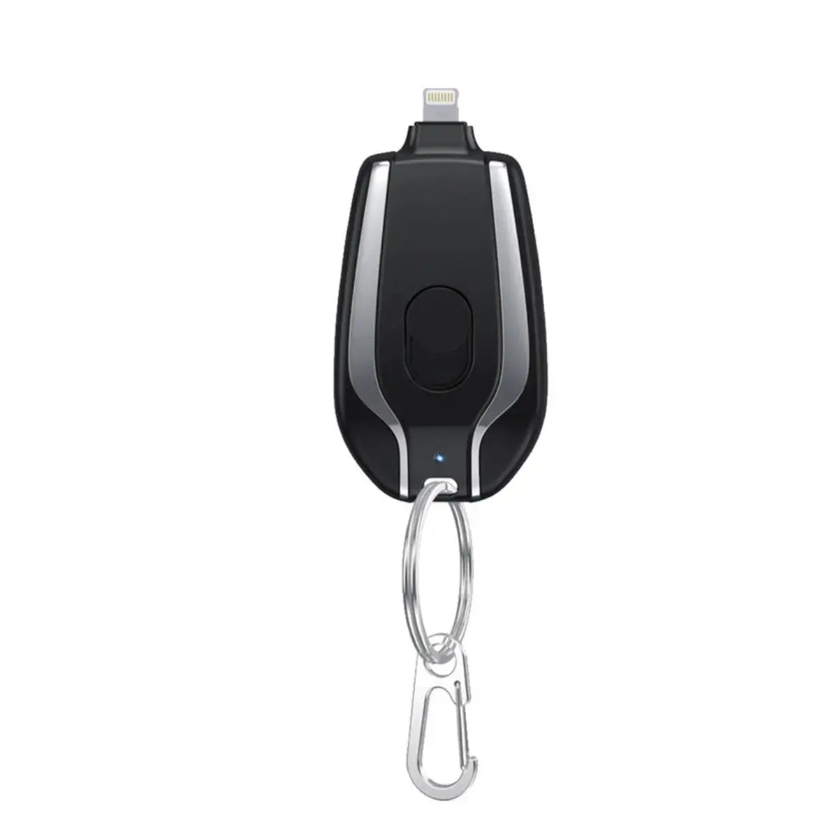 1500mAh Mini Emergency Power Pod Keychain Charger with Type-C Ultra-Compact Mini Battery Pack Fast Charging Backup Power Bank Nestora