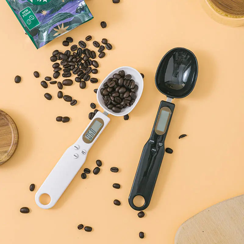 Electronic Kitchen Scale with LCD Display, Digital Weight Measuring Spoon, Mini Digital Spoon Scale Kitchen Accessory Tool Nestora