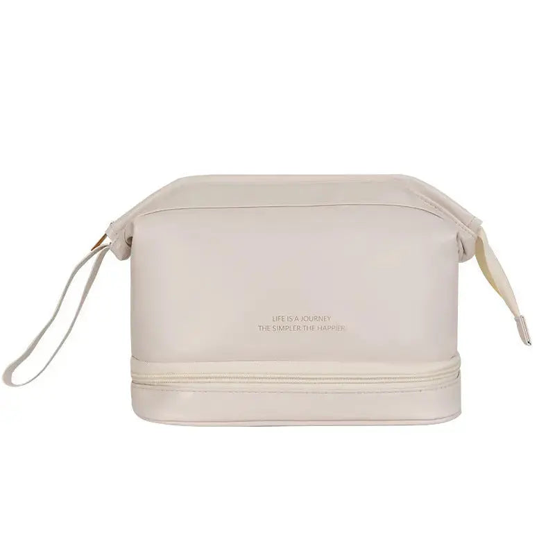 Large-Capacity Multifunction Travel Cosmetic Bag for Women Toiletries Organizer Makeup Storage Case Nestora