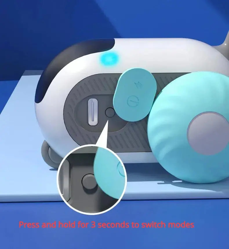 Remote Control Interactive Cat Car Toy, USB Charging, Automatic Chasing, Self-Moving Smart Remote Control Car, Interactive Cat Toy, Pet Product Nestora