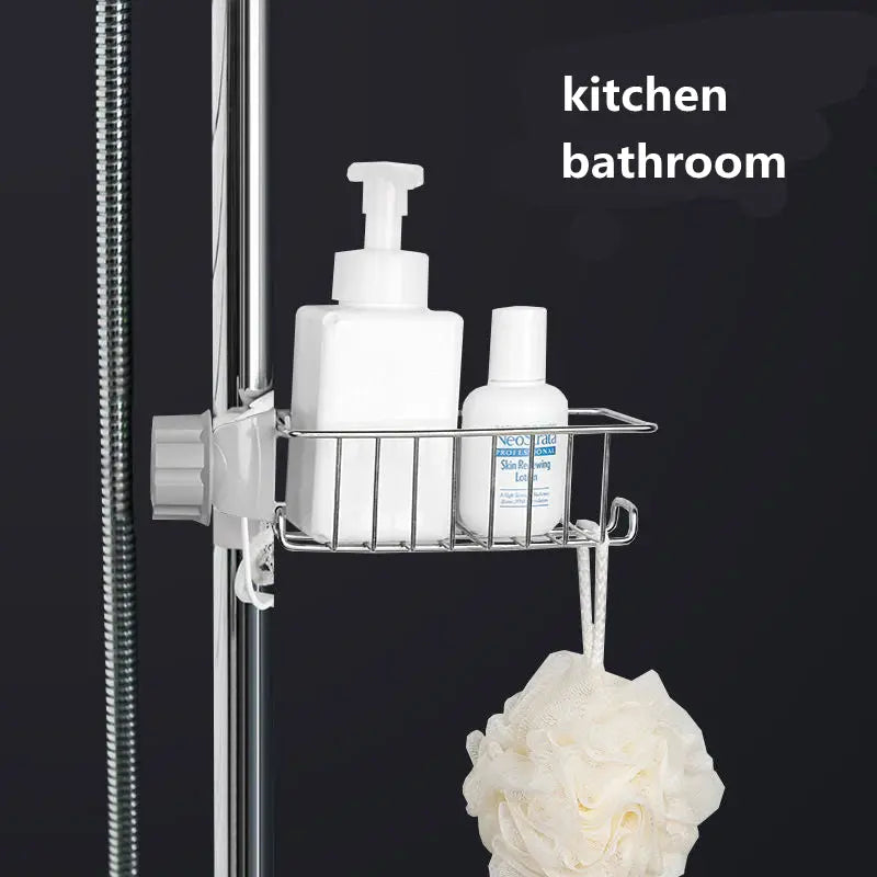 Adjustable Sink Drain Rack Sponge Storage Faucet Holder Soap Drainer Shelf Basket Organizer Kitchen Bathroom Accessories Nestora