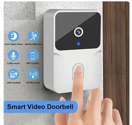 Nestora Wireless Video Doorbell Camera – HD Smart Door Bell with Two-Way Audio