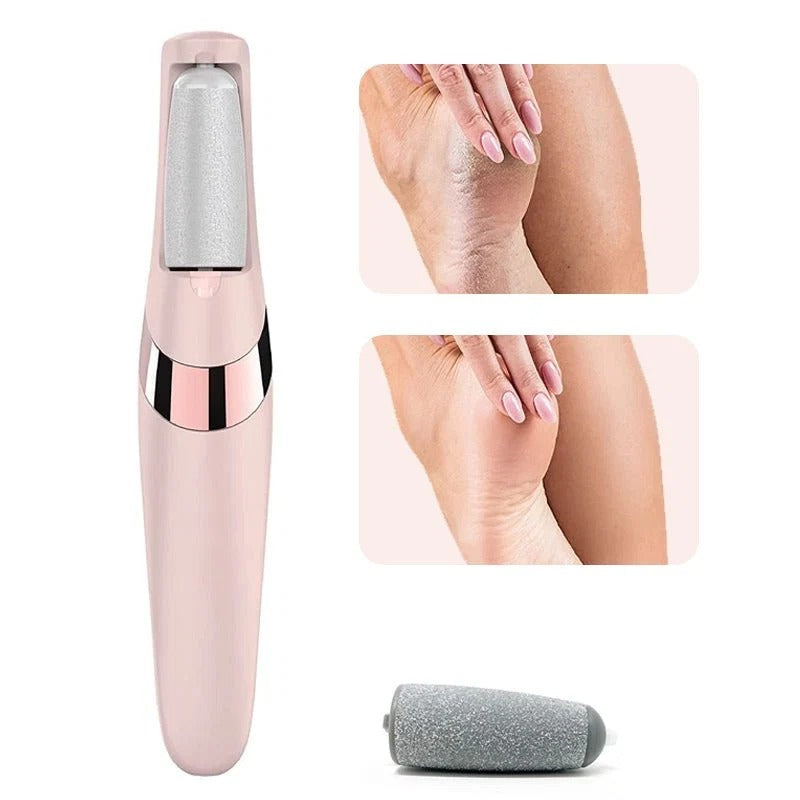Nestora Electric Pedicure Foot File – USB Rechargeable Callus Remover, Heel Care