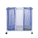 Nestora Laundry Basket with Clothing Sorter – Foldable Hamper, Home Laundry Use