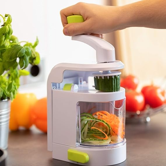 Nestora Universal Food Spiralizer – Vegetable Noodle Maker & Zucchini Pasta Cutter