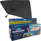 Nestora Car Windshield Sun Shade – Foldable UV Protection Sunscreen Cover, Auto