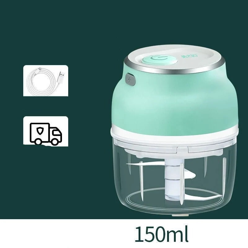 Nestora Mini Electric Food Chopper – Portable Garlic Vegetable & Meat Grinder, Kitchen