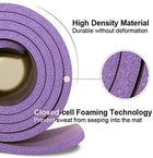 Nestora Non-Slip Yoga Mat – Thick Exercise Mat, Home Gym & Fitness Workout