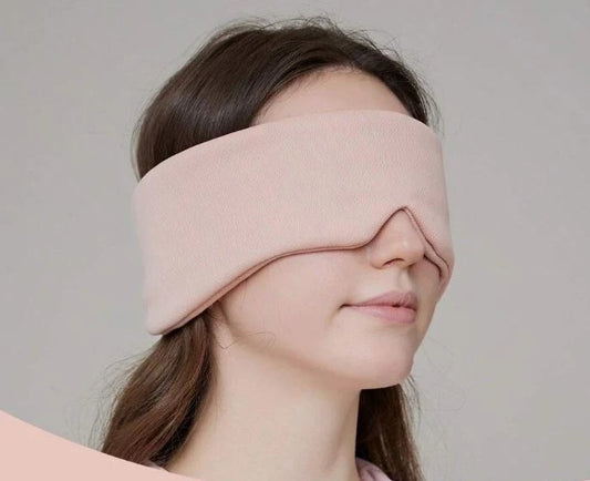 Nestora Headband Eye Sleep Mask – Blackout, Soft Comfortable, Travel & Home Use