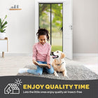 Nestora Hands-Free Magnetic Screen Door – Self-Closing Anti-Mosquito Mesh Door