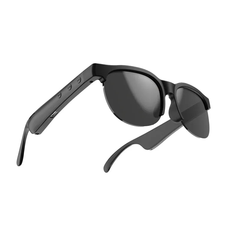 Nestora GS8 Wireless Bluetooth Smart Glasses – Bluetooth 5.4 Built-in Speaker Sunglasses