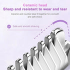 Nestora Double Head Electric Shaver – Rotary Men's Face & Body Trimmer, USB Charge