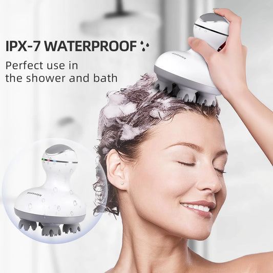 Nestora Smart Scalp Massager – Electric Hair Growth Massage Brush, Stress Relief