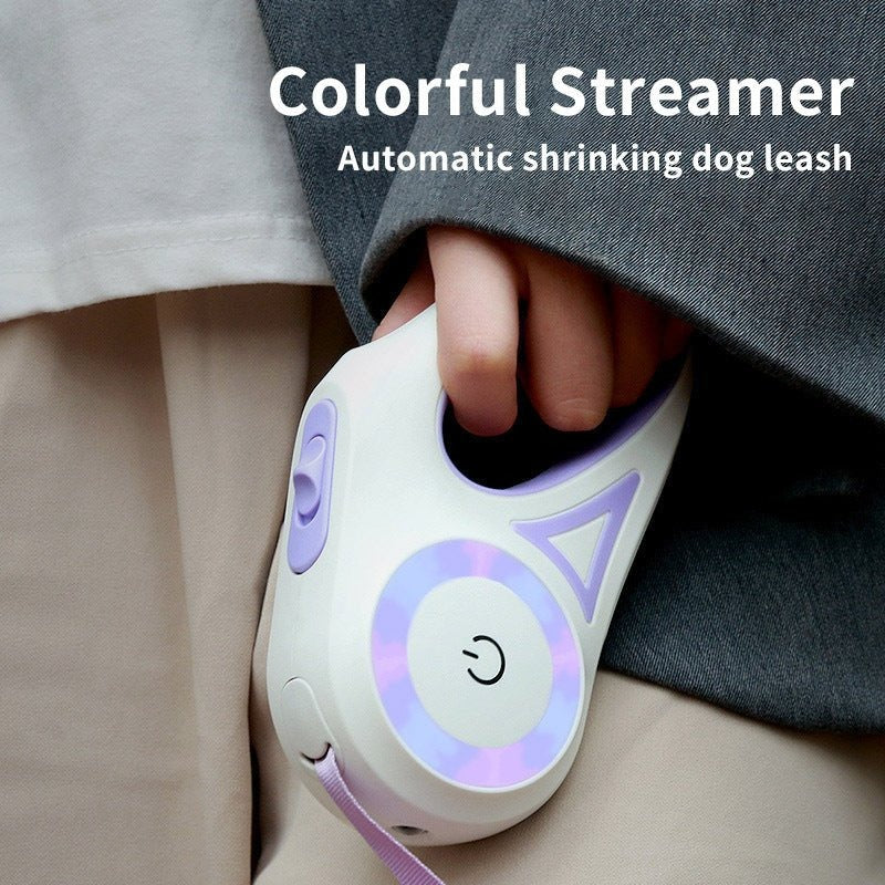 Nestora Retractable Dog Leash & Collar Set – Auto Traction Rope, Small Medium Dogs