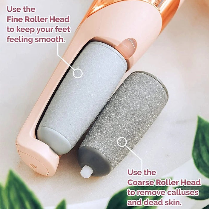 Nestora Electric Pedicure Foot File – USB Rechargeable Callus Remover, Heel Care